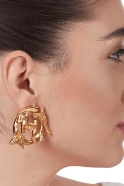 Outhouse OH Ear Studs -Inca Sales Store 0102oh02 2