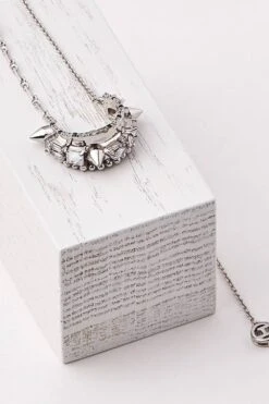 Outhouse Orion Silver Crescent Pendant -Inca Sales Store 0102oh19 2