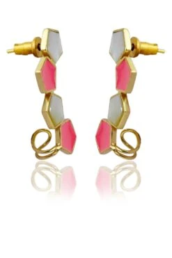 Varnika Arora Pink Arlo Studs 11 Varnika Arora Pink Arlo Studs -Inca Sales Store 01062023va20 5