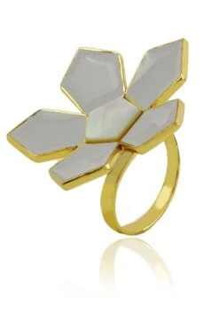Varnika Arora White Willow Ring