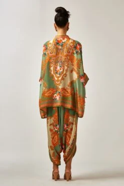 Rajdeep Ranawat Chanel Minty Green Floral Printed Tunic 11 Rajdeep Ranawat Chanel Minty Green Floral Printed Tunic -Inca Sales Store 011223rr30 5