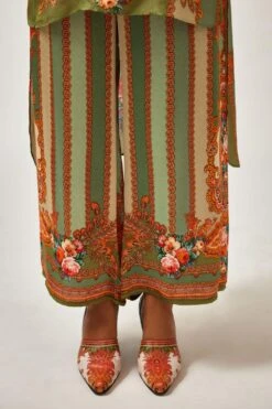 Rajdeep Ranawat Permaz Fresh Green Stripe Printed Pant 11 Rajdeep Ranawat Permaz Fresh Green Stripe Printed Pant -Inca Sales Store 011223rr37 4