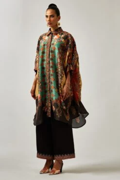 Rajdeep Ranawat Kamara Majestic Purple Floral Printed Shirt 9 Rajdeep Ranawat Kamara Majestic Purple Floral Printed Shirt -Inca Sales Store 011223rr49 3