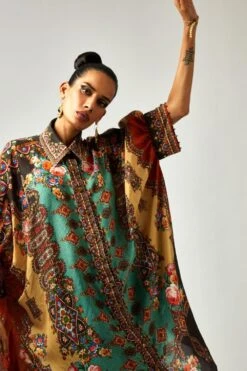 Rajdeep Ranawat Kamara Majestic Purple Floral Printed Shirt 10 Rajdeep Ranawat Kamara Majestic Purple Floral Printed Shirt -Inca Sales Store 011223rr49 4