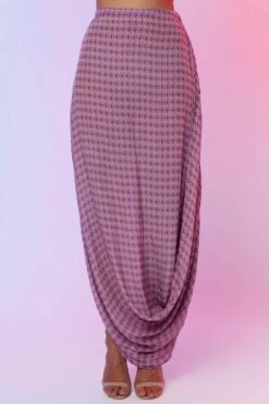 SVA Lilac Printed Cape Set -Inca Sales Store 020623sa08 3