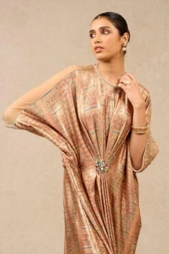 Tarun Tahiliani Multicoloured Embellished Kaftan -Inca Sales Store 031023tt02 3