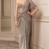 Tarun Tahiliani Oyster Embellished Concept Sari Set -Inca Sales Store 0312ttk08 1