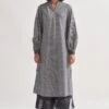Amrich Grey Handwoven Tunic -Inca Sales Store 0404amr06 1