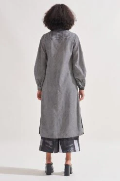 Amrich Grey Handwoven Tunic 11 Amrich Grey Handwoven Tunic -Inca Sales Store 0404amr06 5