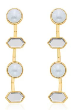 Isharya Amara Mirror Cupola Earrings -Inca Sales Store 0404ish03 3