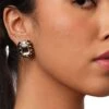 Isharya Blaze Crystal Enamel Studs -Inca Sales Store 0404yshb09 1