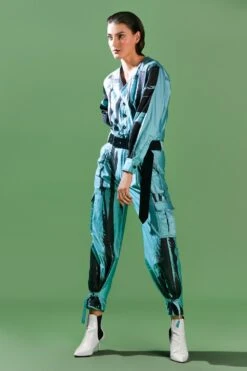 Bennch Brush Stroke Printed Jumpsuit -Inca Sales Store 05bbfju 3