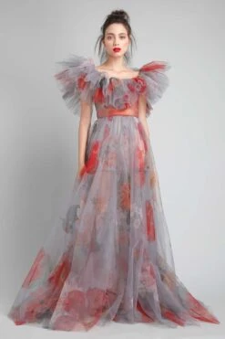 Gauri & Nainika Square Neck Ruffled Romper 8 Gauri & Nainika Square Neck Ruffled Romper -Inca Sales Store 0602gn02 3