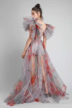 Gauri & Nainika Square Neck Ruffled Romper 9 Gauri & Nainika Square Neck Ruffled Romper -Inca Sales Store 0602gn02 4