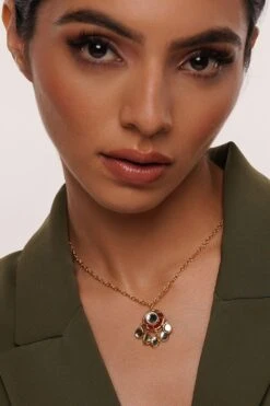 Isharya Ayaana Pink Necklace