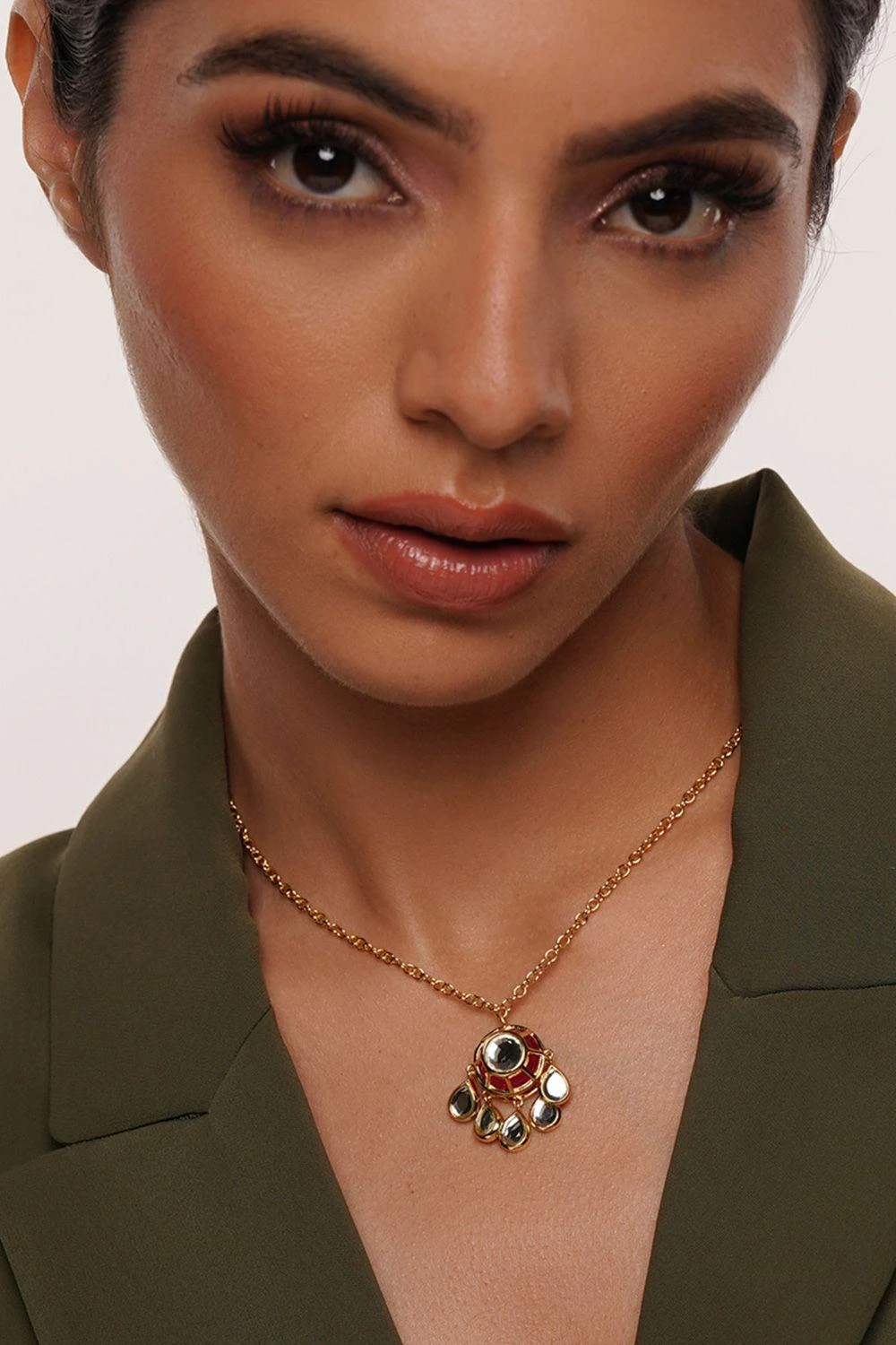 Isharya Ayaana Pink Necklace 3 Isharya Ayaana Pink Necklace