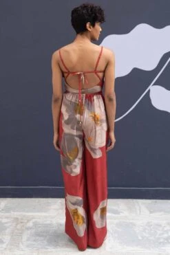 YAM Red Poppies Jumpsuit -Inca Sales Store 0702ym03 3