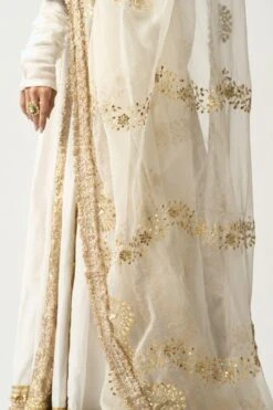 Itrh White Embellished Anarkali Set -Inca Sales Store 0802it16 4