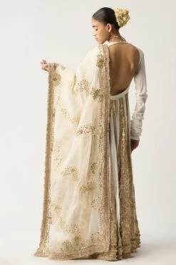 Itrh White Embellished Anarkali Set -Inca Sales Store 0802it16 7