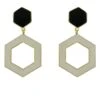 Varnika Arora Anya Black Onyx Earrings