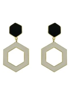 Varnika Arora Anya Black Onyx Earrings