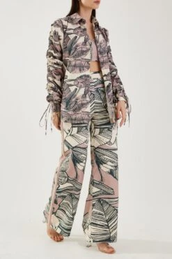 KoAi Pink And White Floral Pants -Inca Sales Store 100823ki01 3