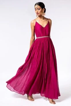 Torani Ruby Red Maxi Dress -Inca Sales Store 1011tor3 3