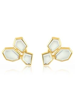 Isharya Lumen Trio Gold & Mirror Earrings -Inca Sales Store 10124ie52 2
