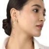 Isharya Nuit Gold Shooting Star Stud Earrings -Inca Sales Store 10124ie71 1