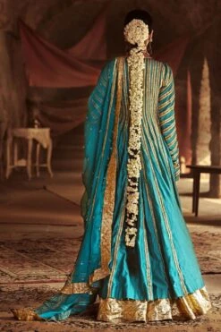 Itrh Lampi Striped Anarkali Set -Inca Sales Store 1019 3