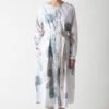 SUKETDHIR White Printed Poplin Shirt Dress 1 SUKETDHIR White Printed Poplin Shirt Dress -Inca Sales Store 101sd34 1
