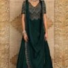 Ridhima Bhasin Verdant Green Embroidered Anarkali & Dupatta 2 Ridhima Bhasin Verdant Green Embroidered Anarkali & Dupatta -Inca Sales Store 102rb24 1