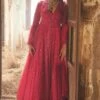 Ridhi Mehra Fuchsia Embellished Anarkali Set
