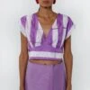 Medium Lavender Itajime Blouse