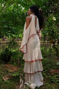 Twinkle Hanspal Alice Ivory Tiered Dress -Inca Sales Store 10723th1 4