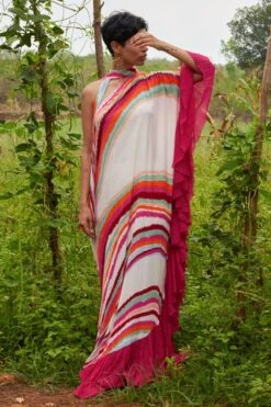 Twinkle Hanspal Cleo Off Shoulder Kaftan