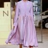 Bodice Lilac Pleated Silk Shirt Dress -Inca Sales Store 108 bodice41 1