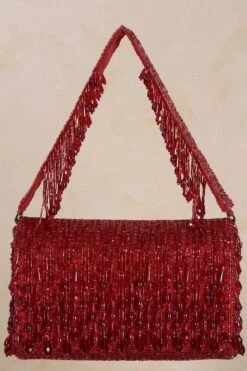 Lovetobag Red Opal Flapover Clutch -Inca Sales Store 10lvb4 2