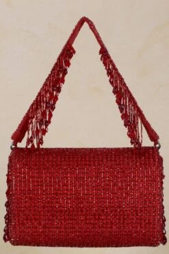 Lovetobag Red Opal Flapover Clutch -Inca Sales Store 10lvb4 5