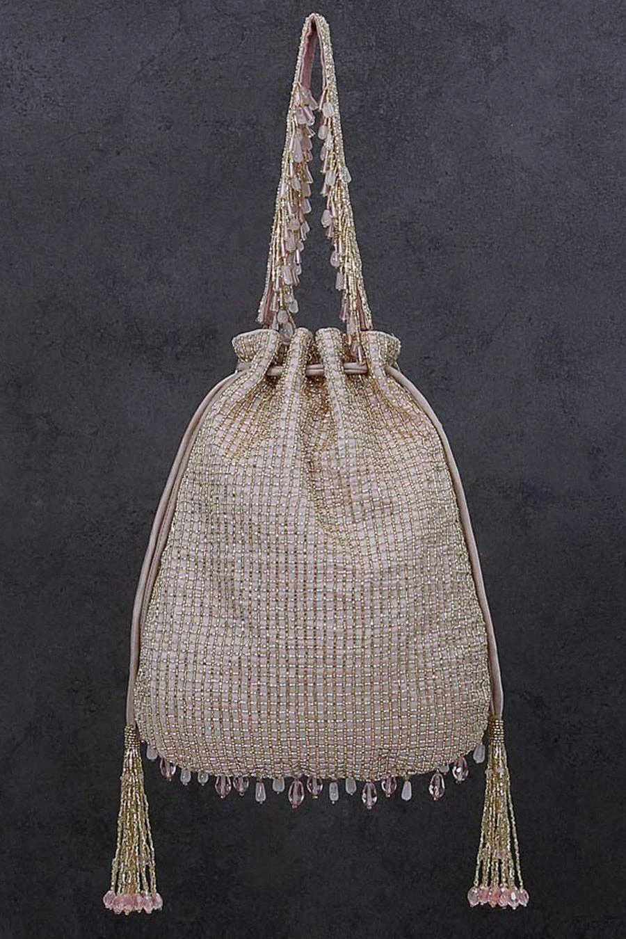 Lovetobag Rose Quartz Pink Opal Potli 6 Lovetobag Rose Quartz Pink Opal Potli - Image 4