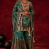 Simar Dugal Aqua Embellished Sharara Set -Inca Sales Store 10sm10 1 1