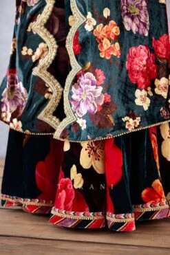 Torani Navy Blue Mehreen Cape Set 12 Torani Navy Blue Mehreen Cape Set -Inca Sales Store 1101ti26 5