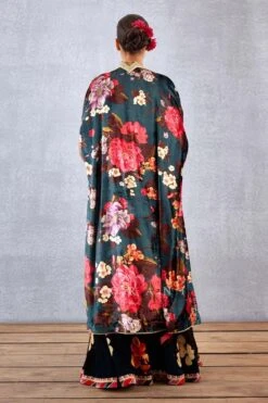 Torani Navy Blue Mehreen Cape Set 13 Torani Navy Blue Mehreen Cape Set -Inca Sales Store 1101ti26 6