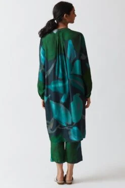 YAM Forest Green Jasper Kurta Set -Inca Sales Store 1101ym08 4