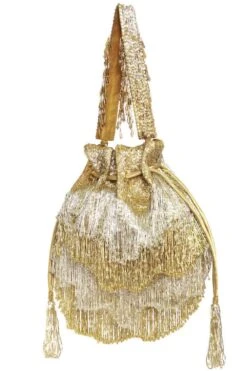 Lovetobag Gold Panache Potli Bag -Inca Sales Store 1111lb09 3