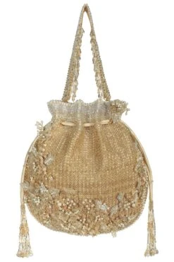 Lovetobag Gold Esme Potli Bag 8 Lovetobag Gold Esme Potli Bag -Inca Sales Store 1111lb14 2