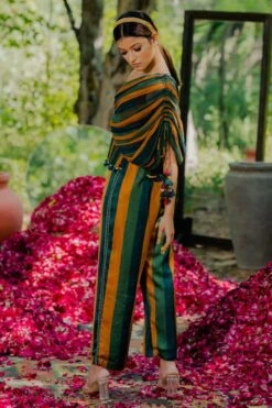 Pooja Keyur Meraki Aari Embroidered Co-ord Set -Inca Sales Store 111pkm39 3