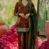 Pooja Keyur Meraki Stripes Aari Embroidered Dupatta