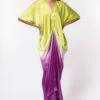Inca Lime & Purple Ombre Kaftan -Inca Sales Store 114inca7 1