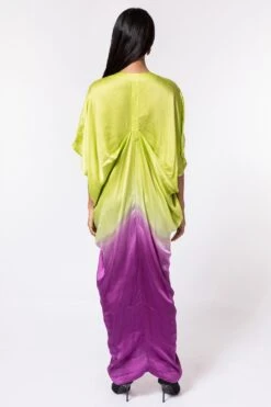 Inca Lime & Purple Ombre Kaftan -Inca Sales Store 114inca7 4
